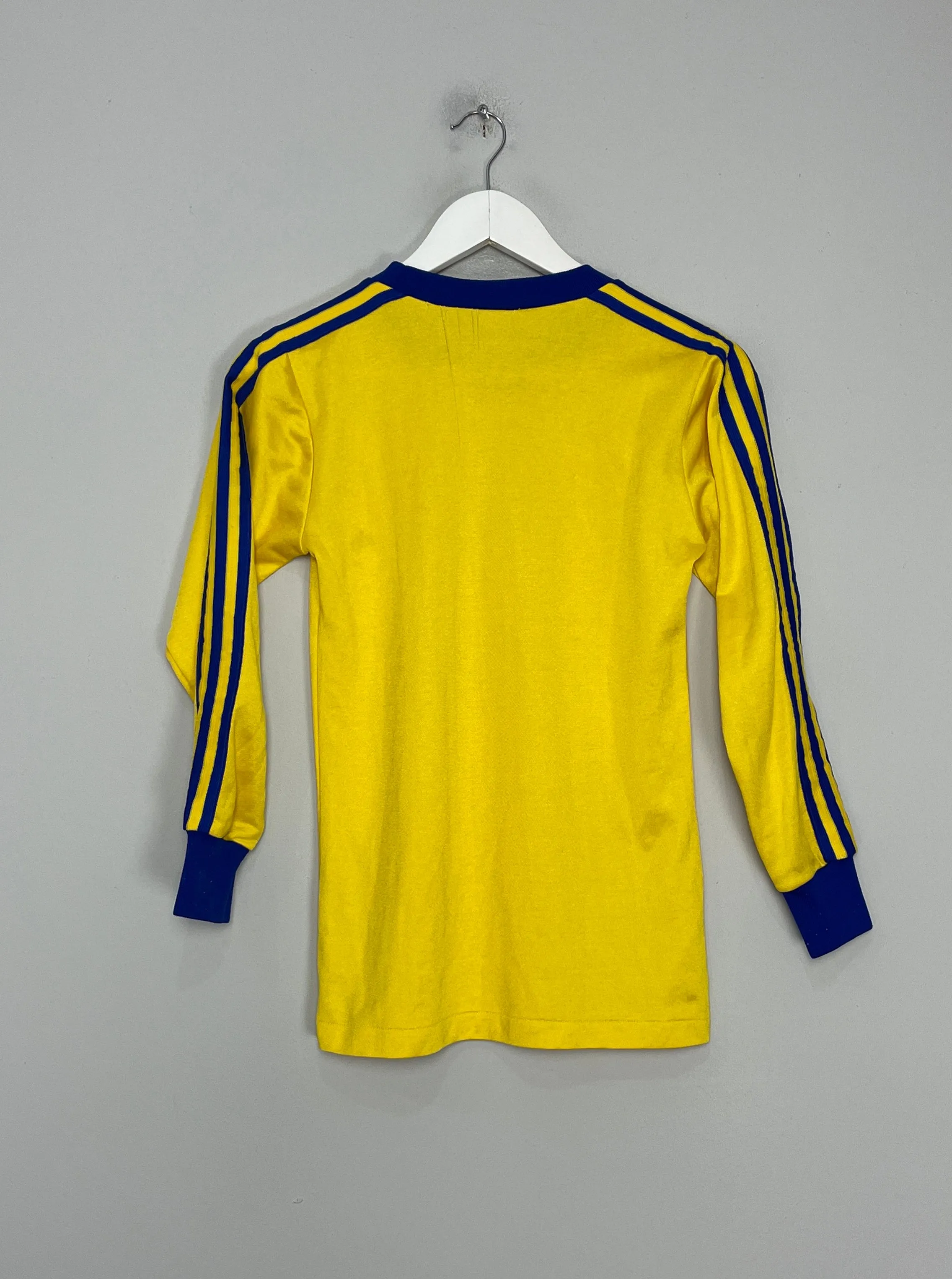 1979/81 EINTRACHT BRAUNSCHWEIG L/S HOME SHIRT (S) ADIDAS