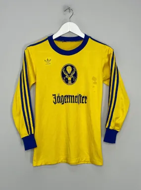 1979/81 EINTRACHT BRAUNSCHWEIG L/S HOME SHIRT (S) ADIDAS
