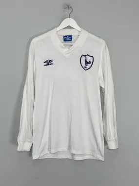 1981/83 TOTTENHAM L/S PROTOTYPE HOME SHIRT (M) UMBRO