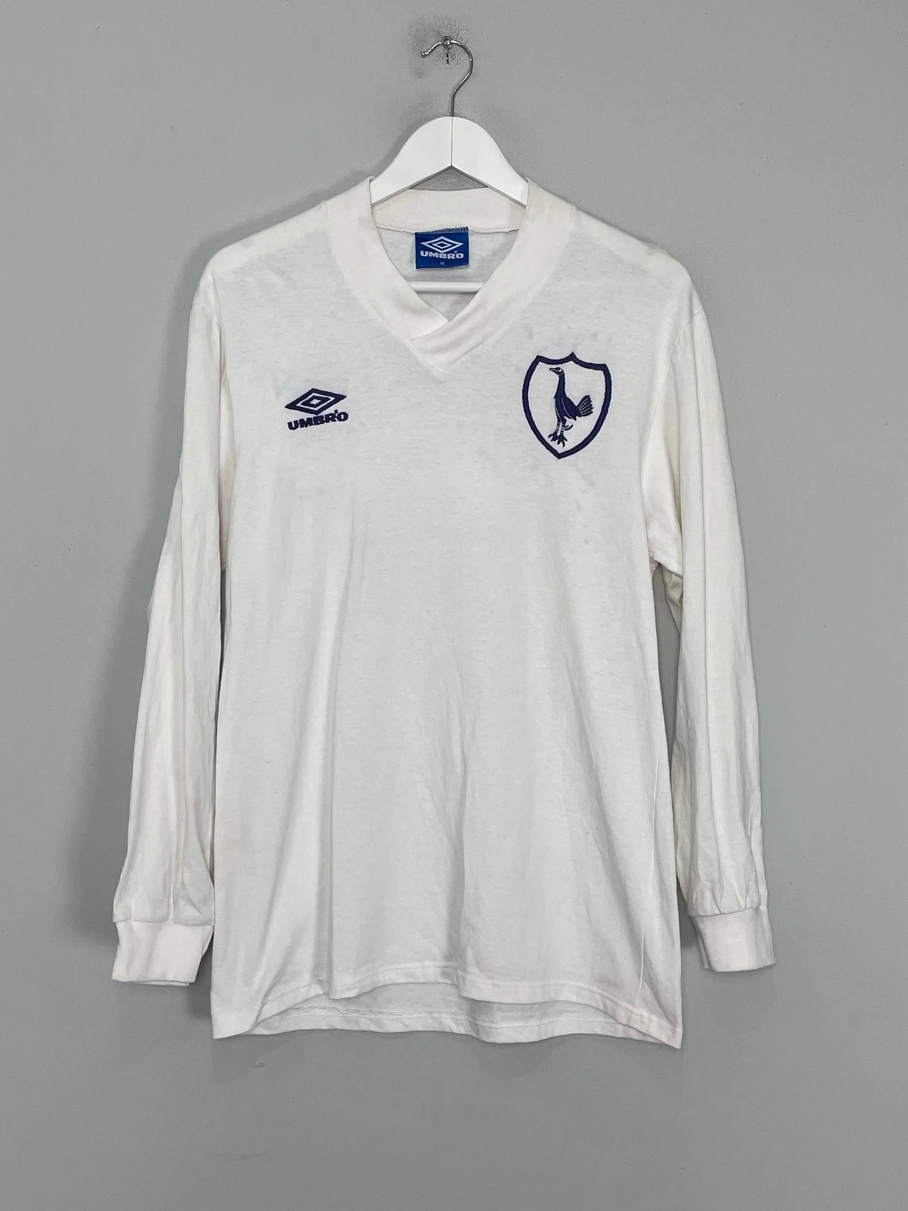 1981/83 TOTTENHAM L/S PROTOTYPE HOME SHIRT (M) UMBRO