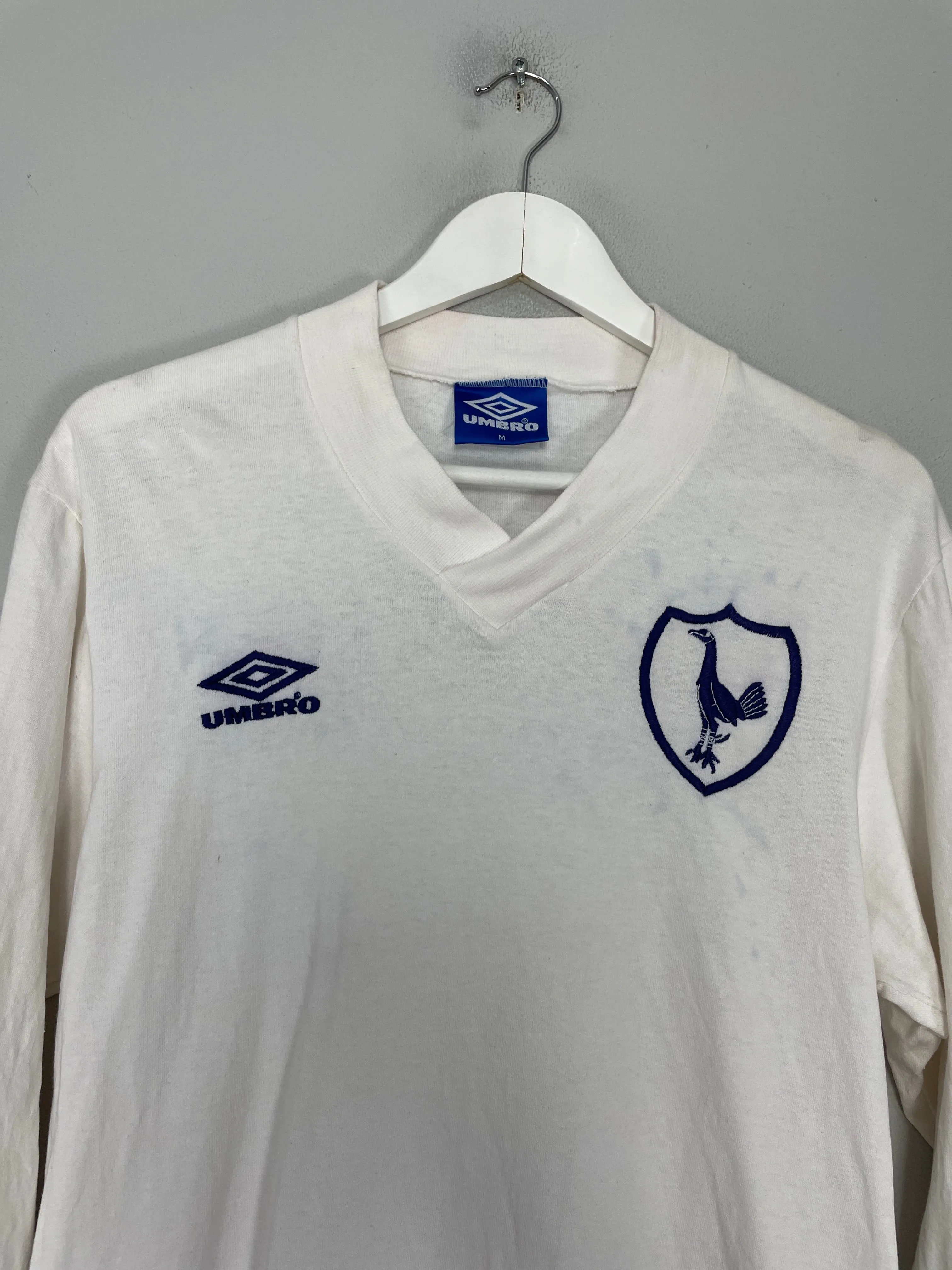 1981/83 TOTTENHAM L/S PROTOTYPE HOME SHIRT (M) UMBRO