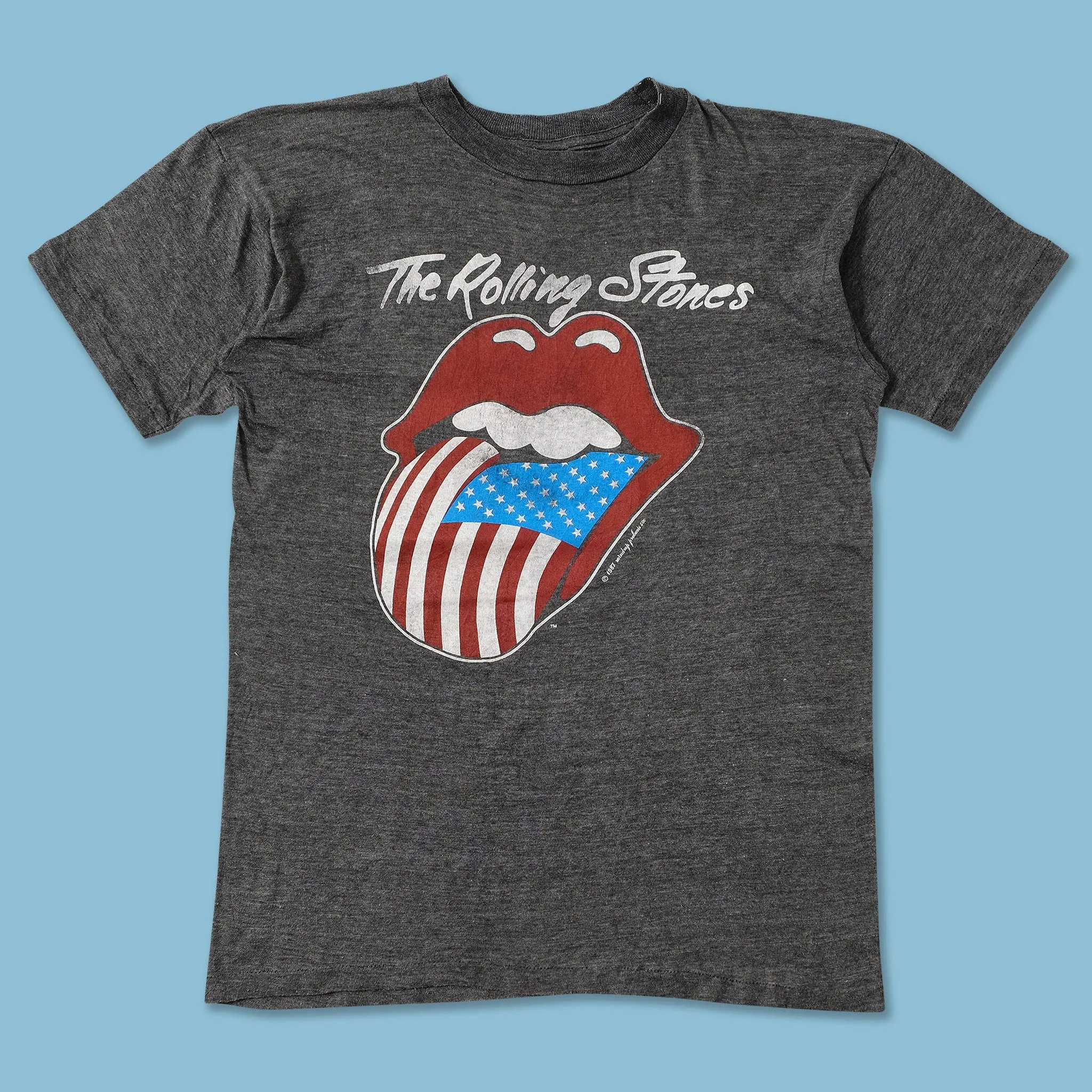 1987 Women's Rolling Stones T-Shirt XSmall