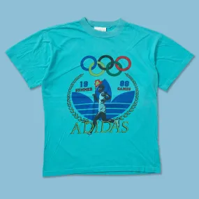 1988 adidas Olympic Summer Games T-Shirt Medium