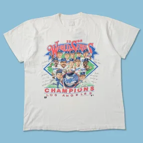 1988 Los Angeles Dodgers T-Shirt Large