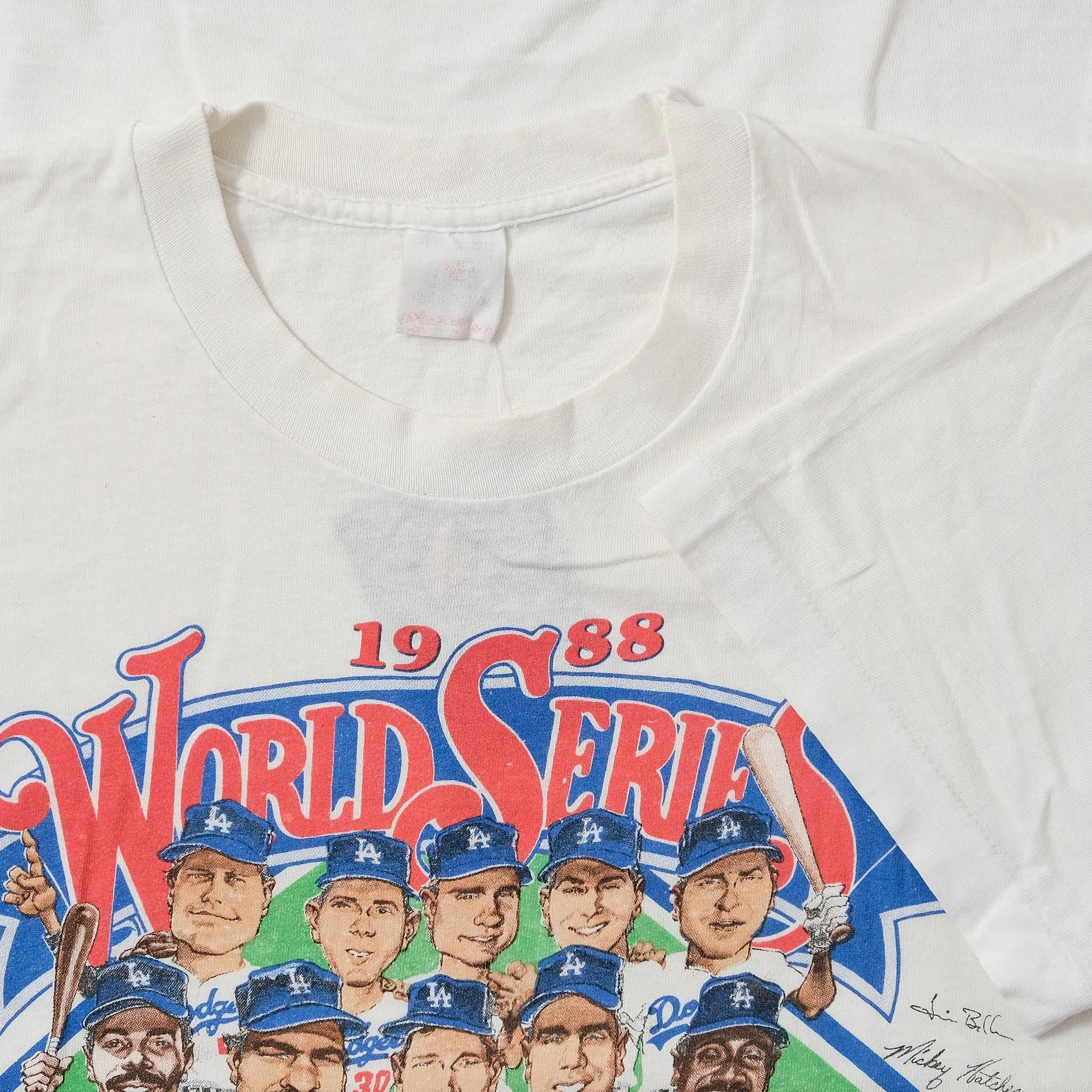 1988 Los Angeles Dodgers T-Shirt Large