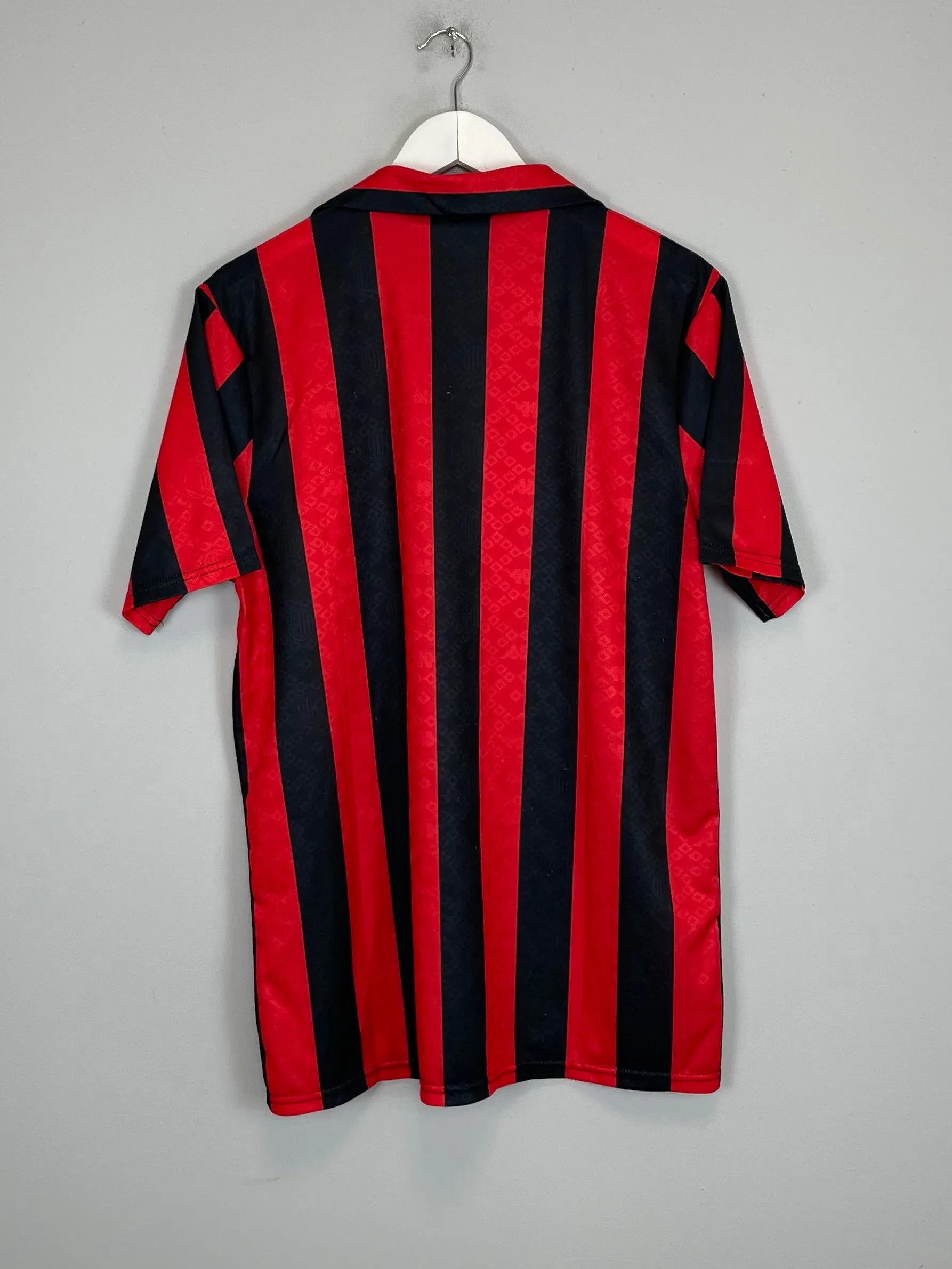 1989/90 AC MILAN HOME SHIRT (L) KAPPA