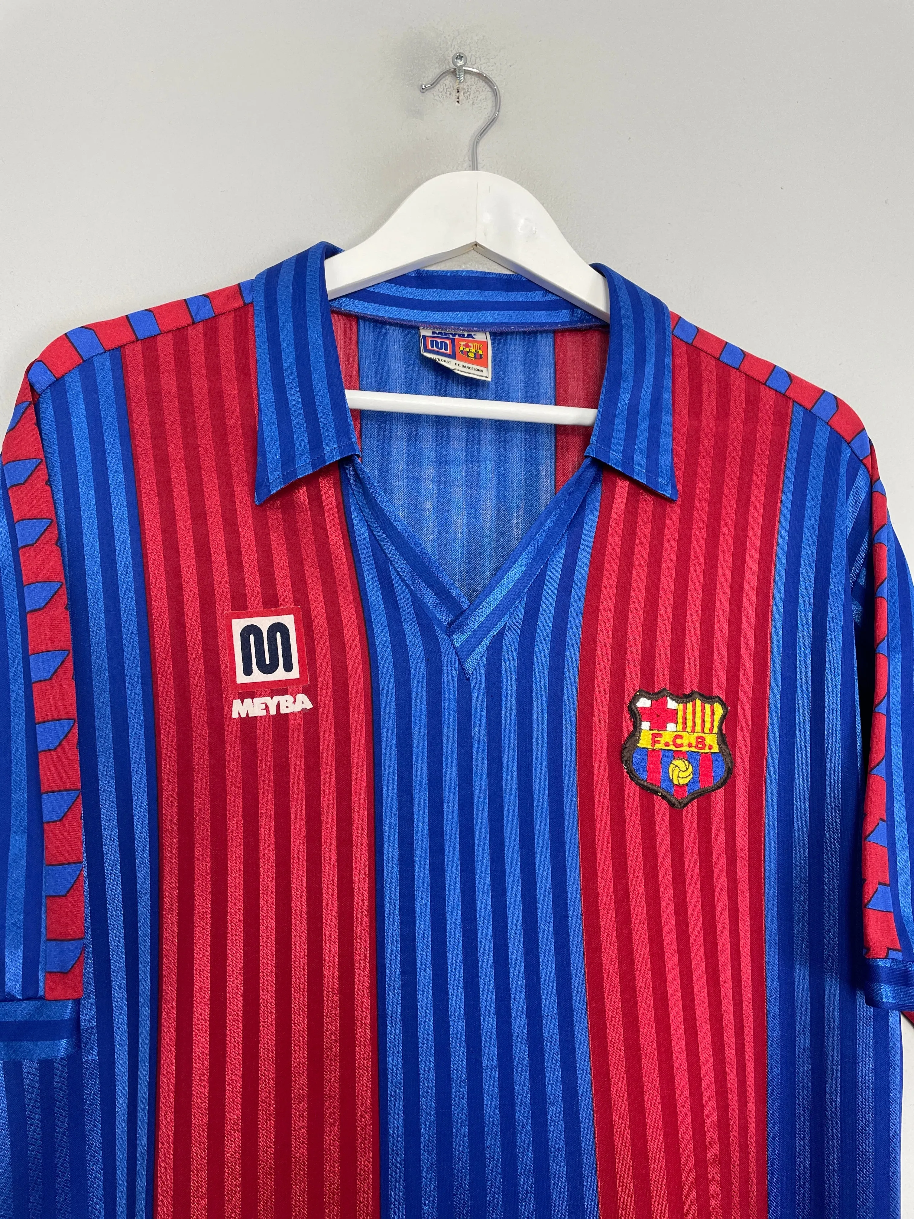 1989/92 BARCELONA HOME SHIRT (XL) MEYBA