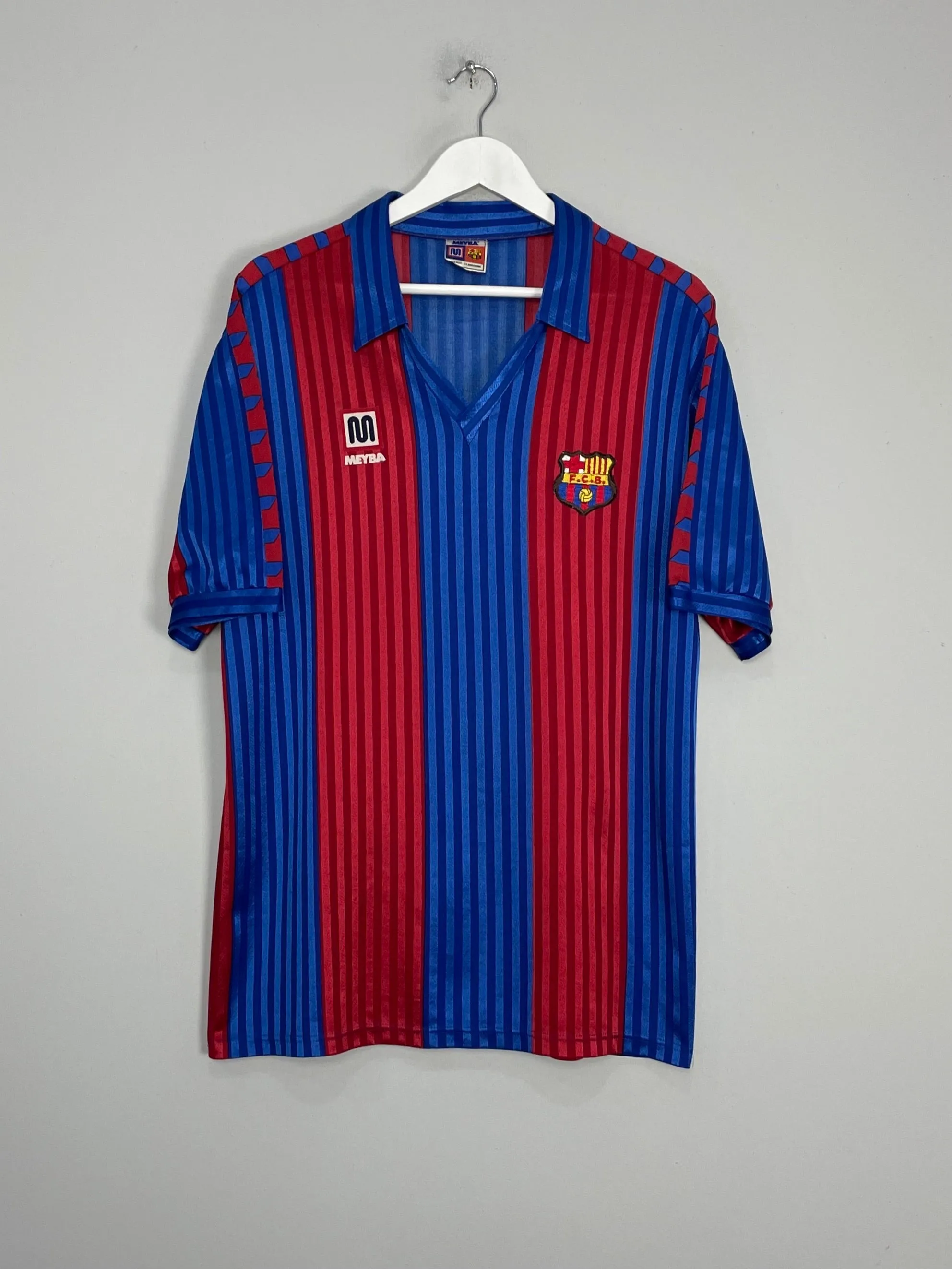 1989/92 BARCELONA HOME SHIRT (XL) MEYBA