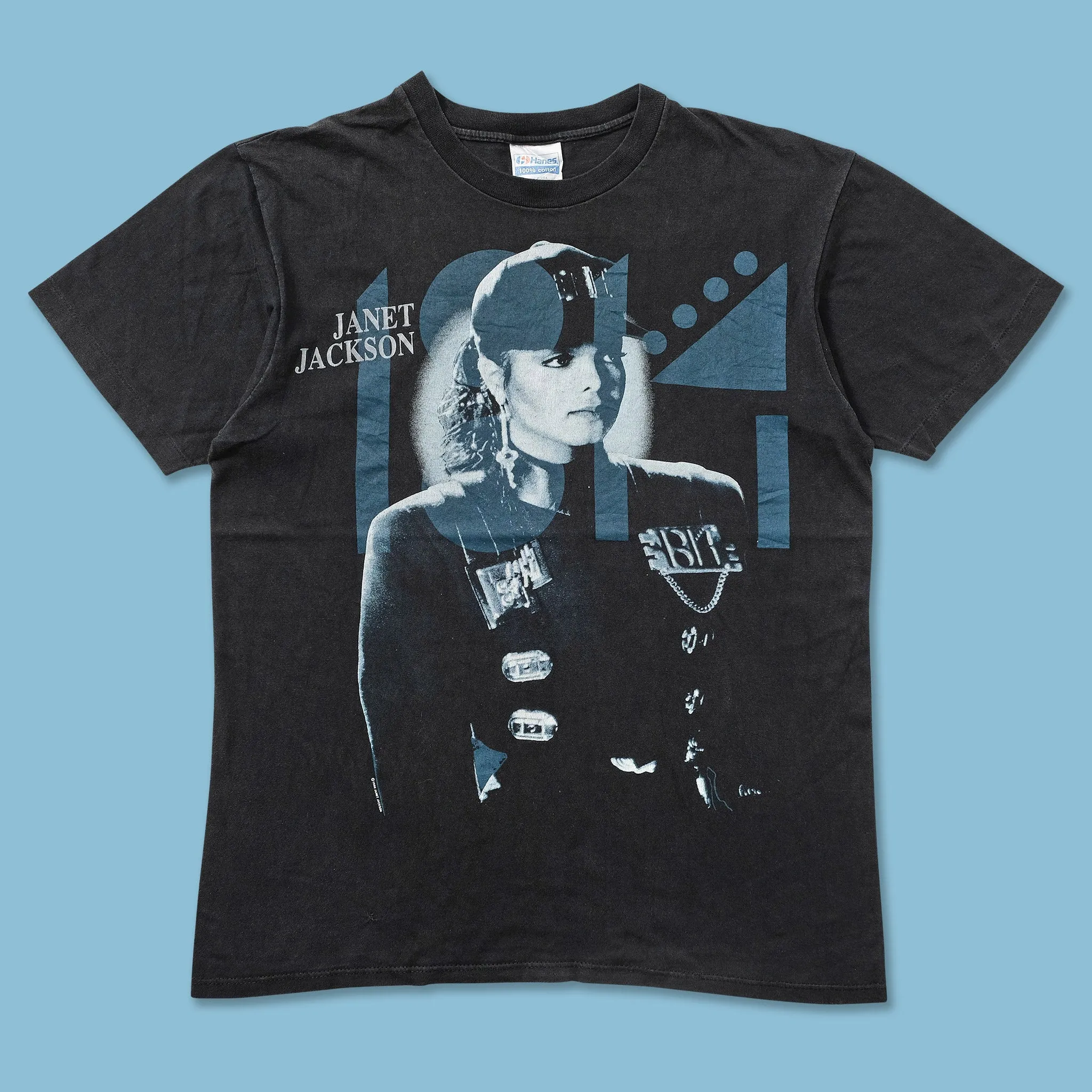 1990 Janet Jackson T-Shirt Medium