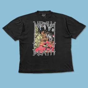 1990 Napalm Death Harmony Corruption T-Shirt XLarge
