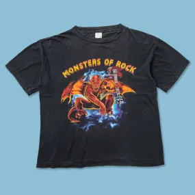 1991 Monsters of Rock Tour T-Shirt Large