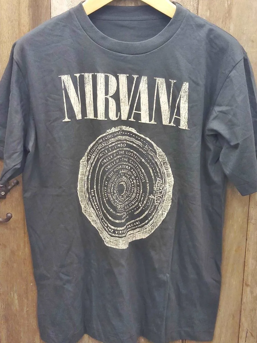 1991 Nirvana 'Vestibule' T-Shirt: A Rare Grunge Era Gem