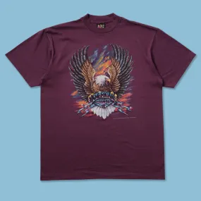 1992 3D Emblem American Biker T-Shirt XLarge