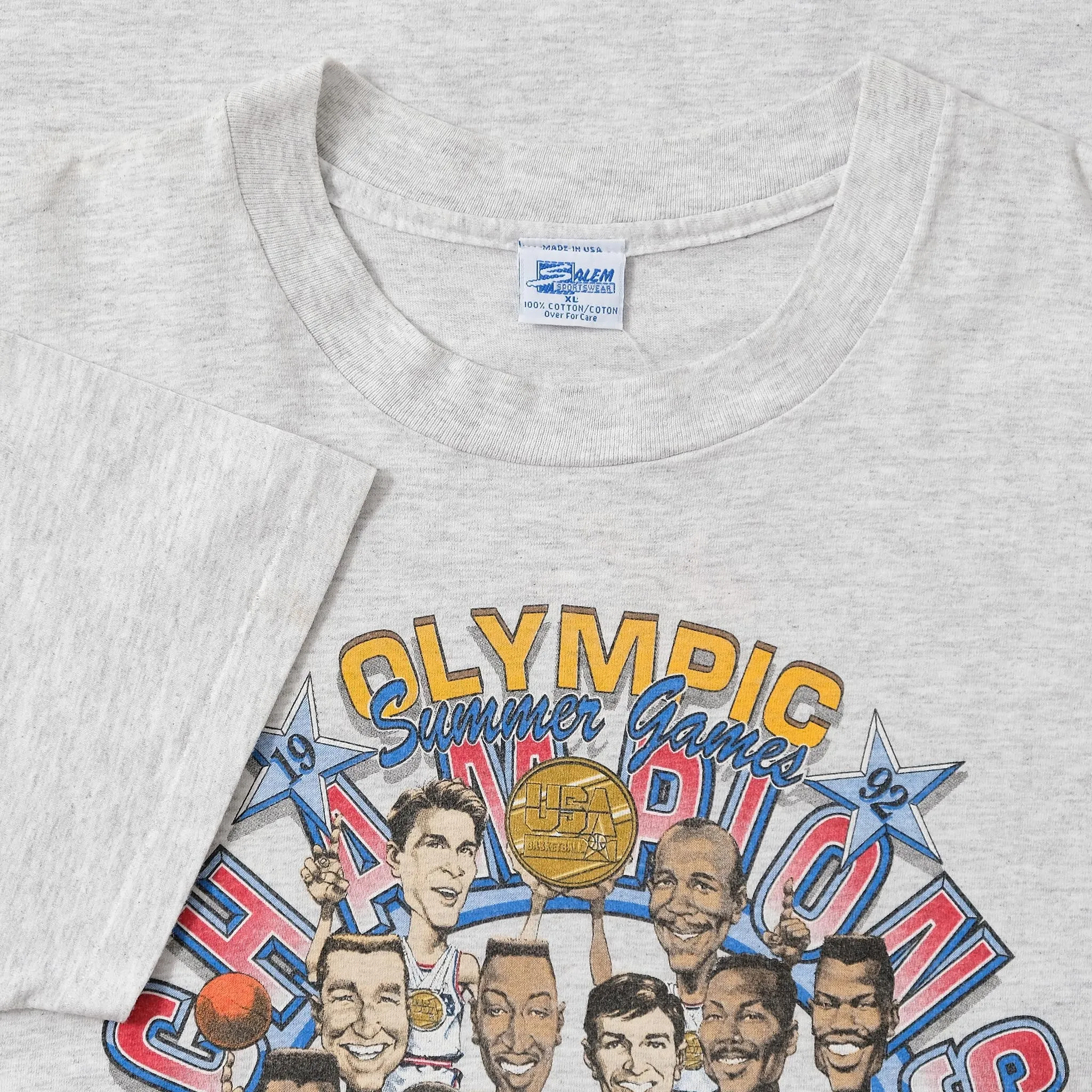 1992 Salem USA Dream Team T-Shirt Large