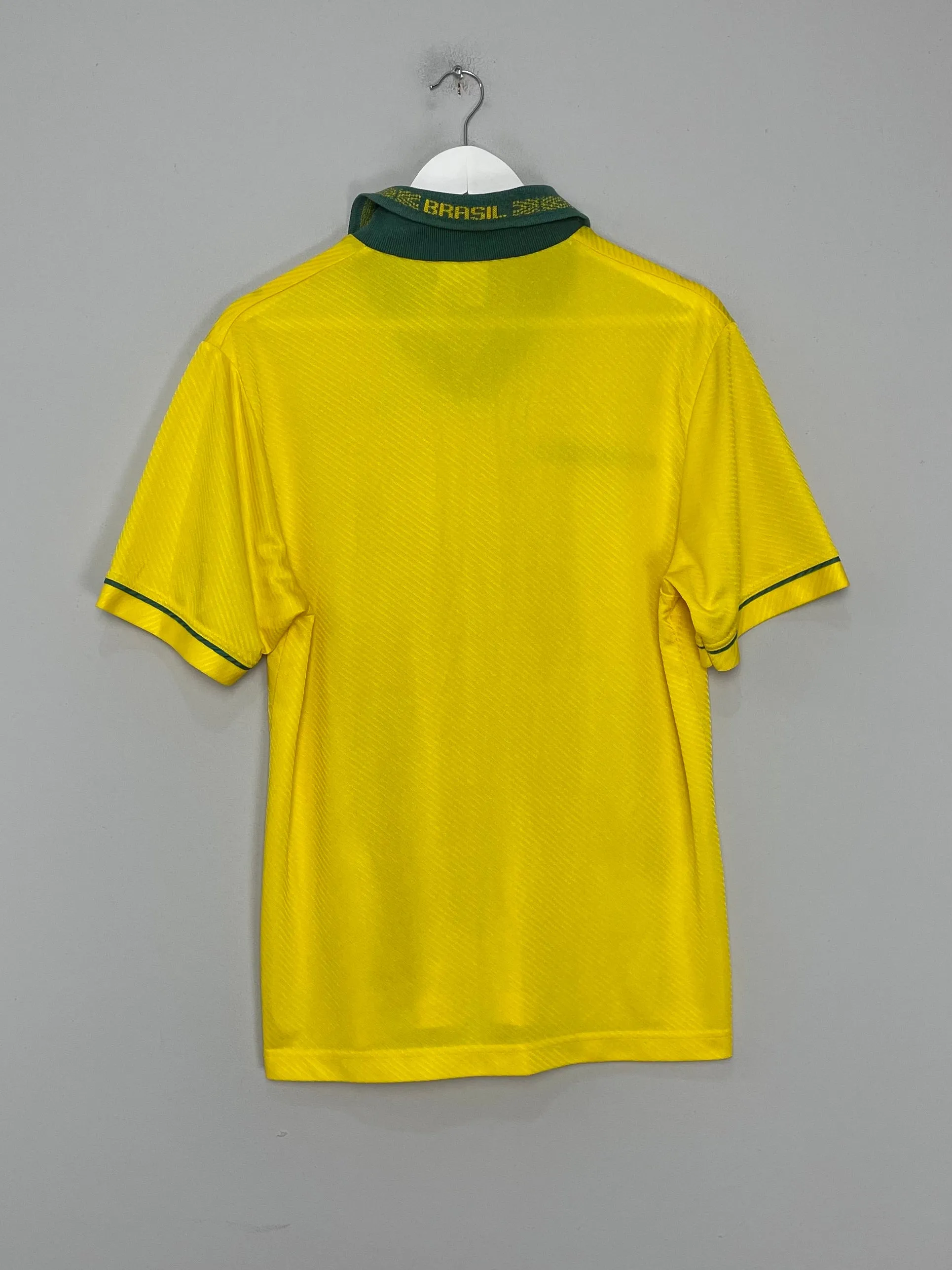 1993/94 BRAZIL HOME SHIRT (M) UMBRO