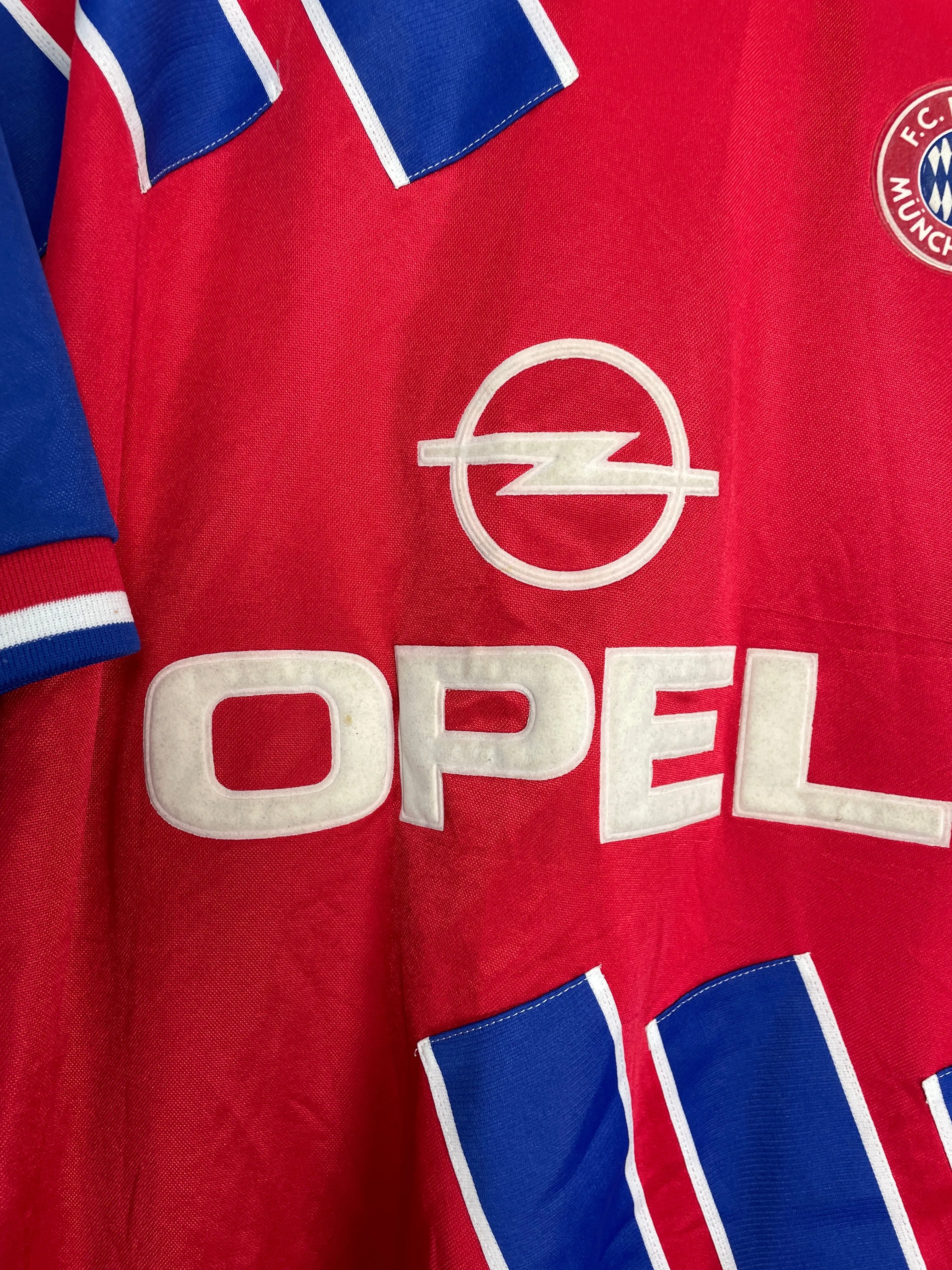 1993/95 BAYERN MUNICH HOME SHIRT (XL) ADIDAS