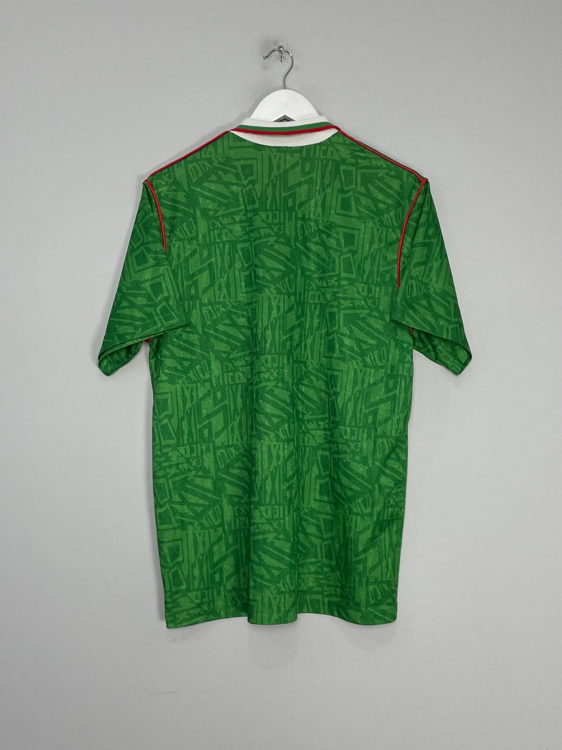1994 MEXICO HOME SHIRT (M) UMBRO