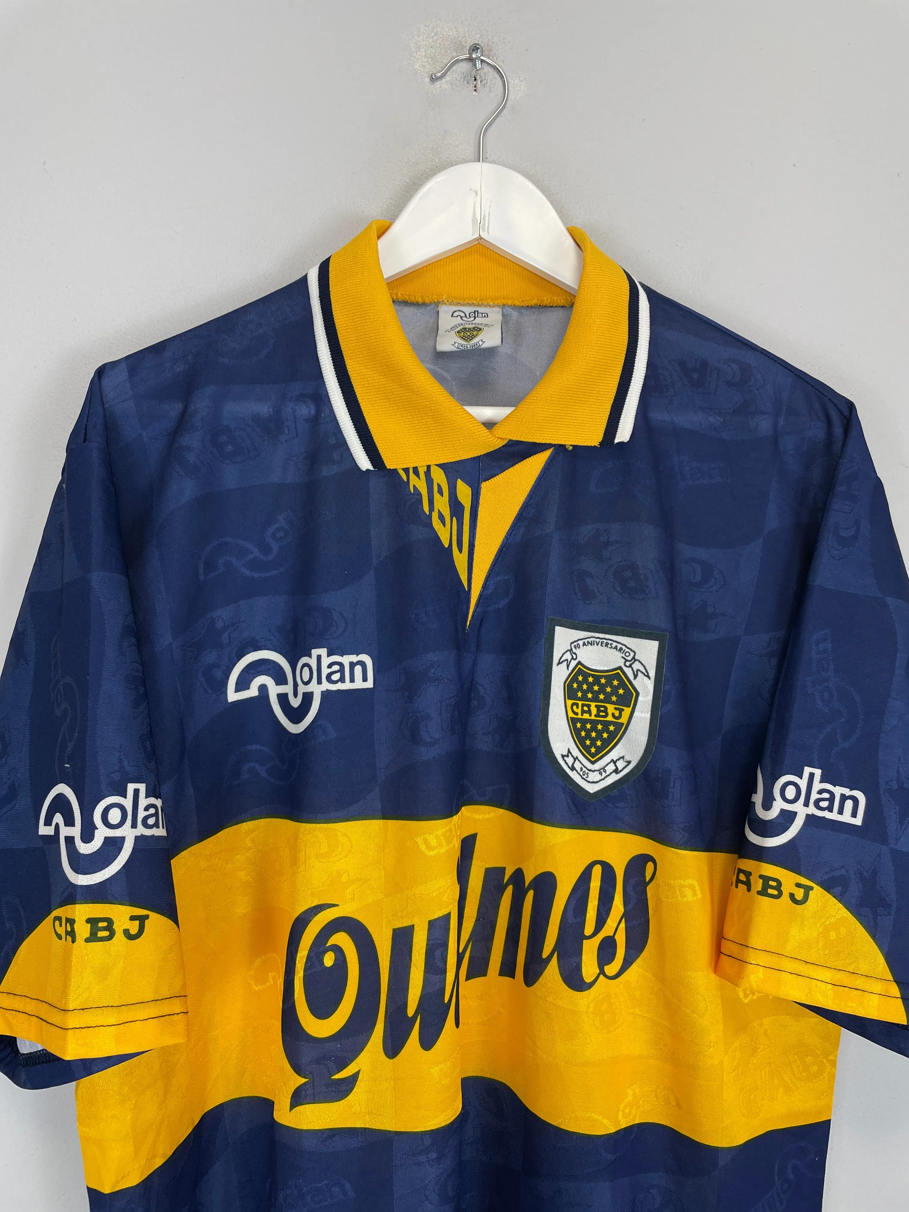 1995/97 BOCA JUNIORS HOME SHIRT (XL) OLAN