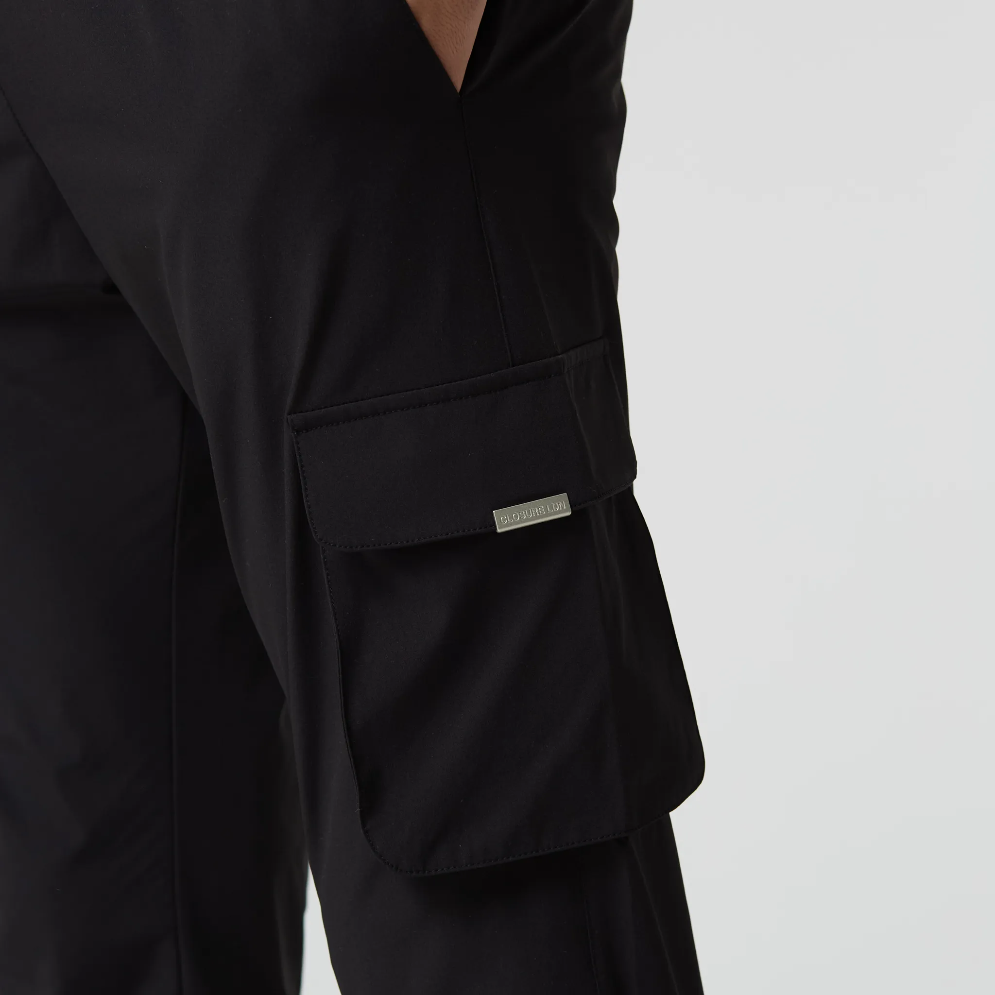 2-Pack Stretch Tech Cargo Pants | Black / Dark Grey