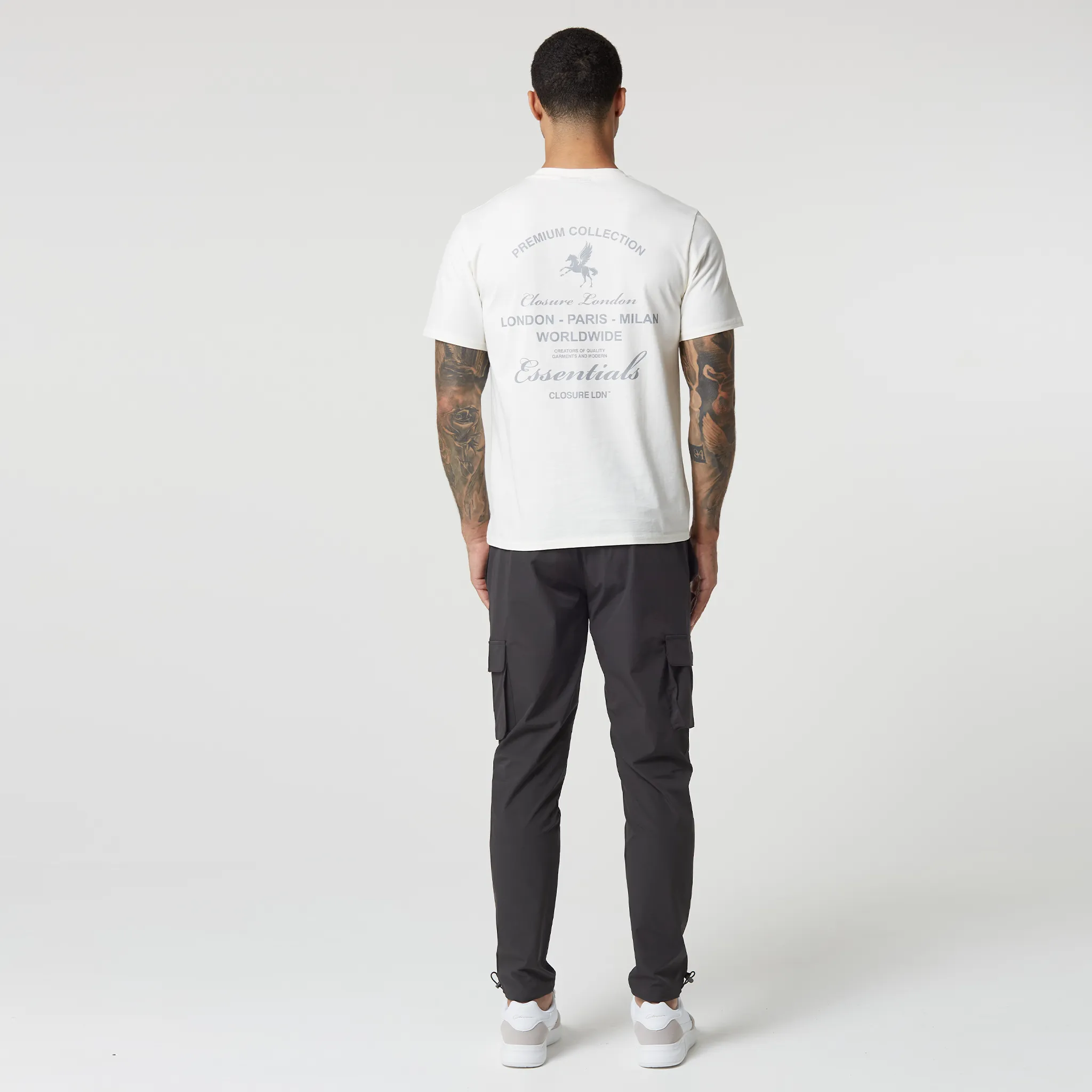 2-Pack Stretch Tech Cargo Pants | Dark Grey / Sand