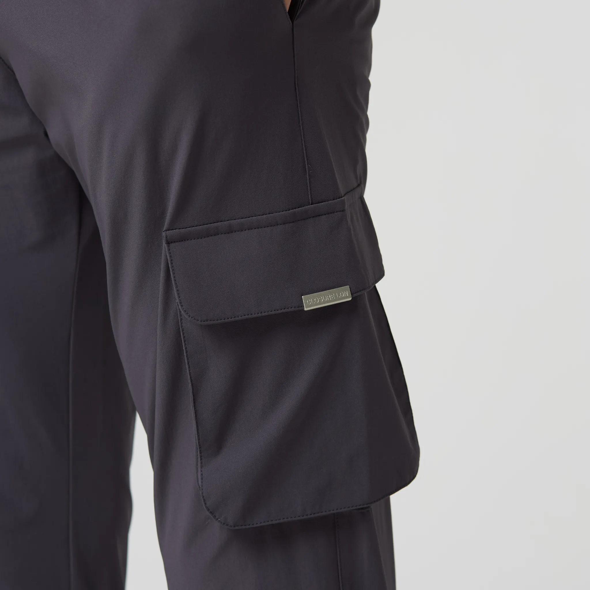 2-Pack Stretch Tech Cargo Pants | Dark Grey / Sand