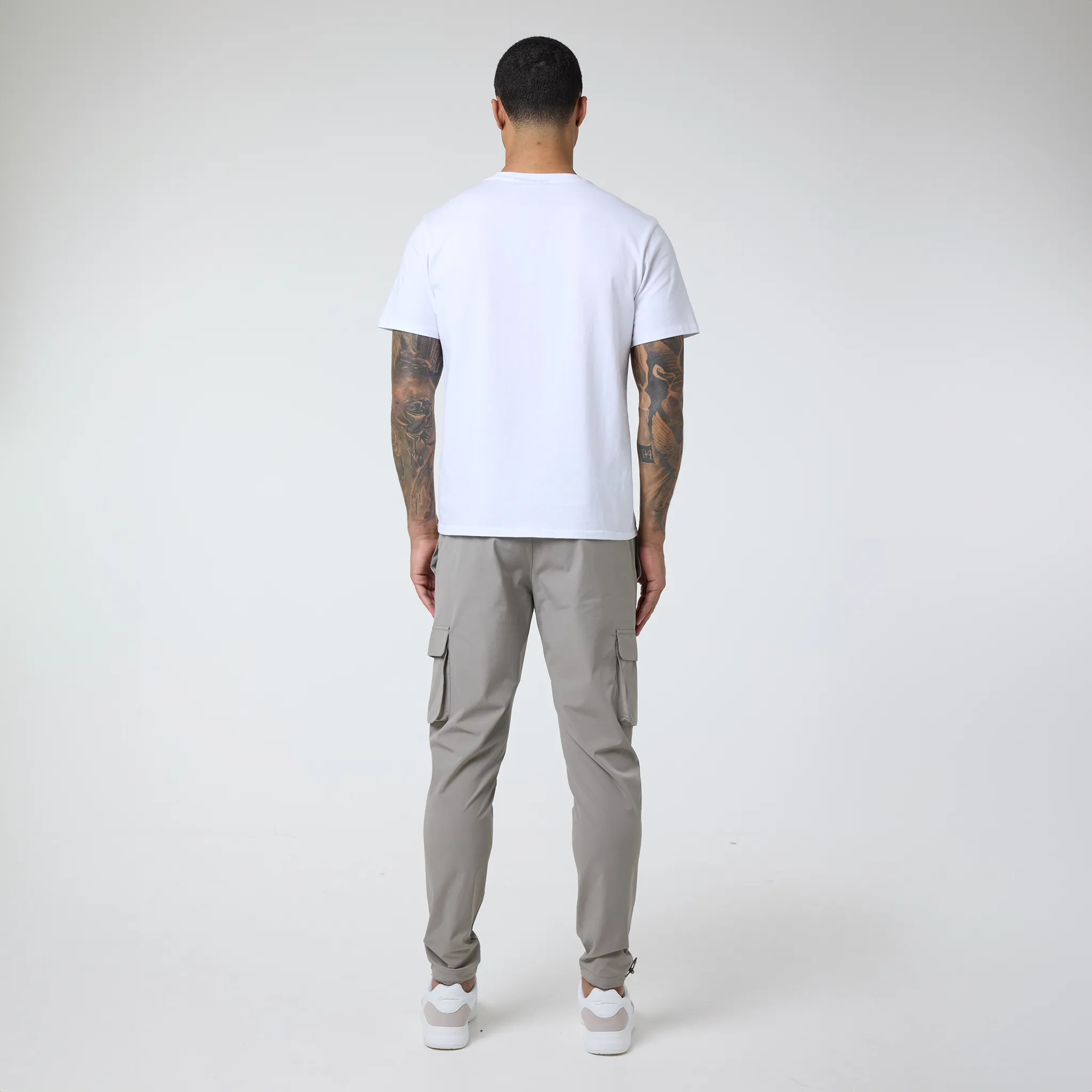 2-Pack Stretch Tech Cargo Pants | Dark Grey / Sand