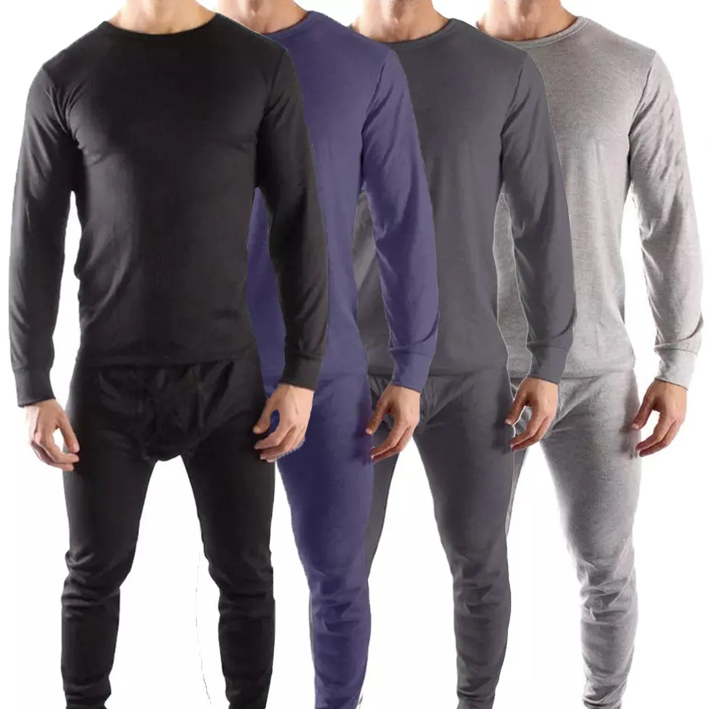 2-Piece Set: Men's Thermal Long Johns Underwear