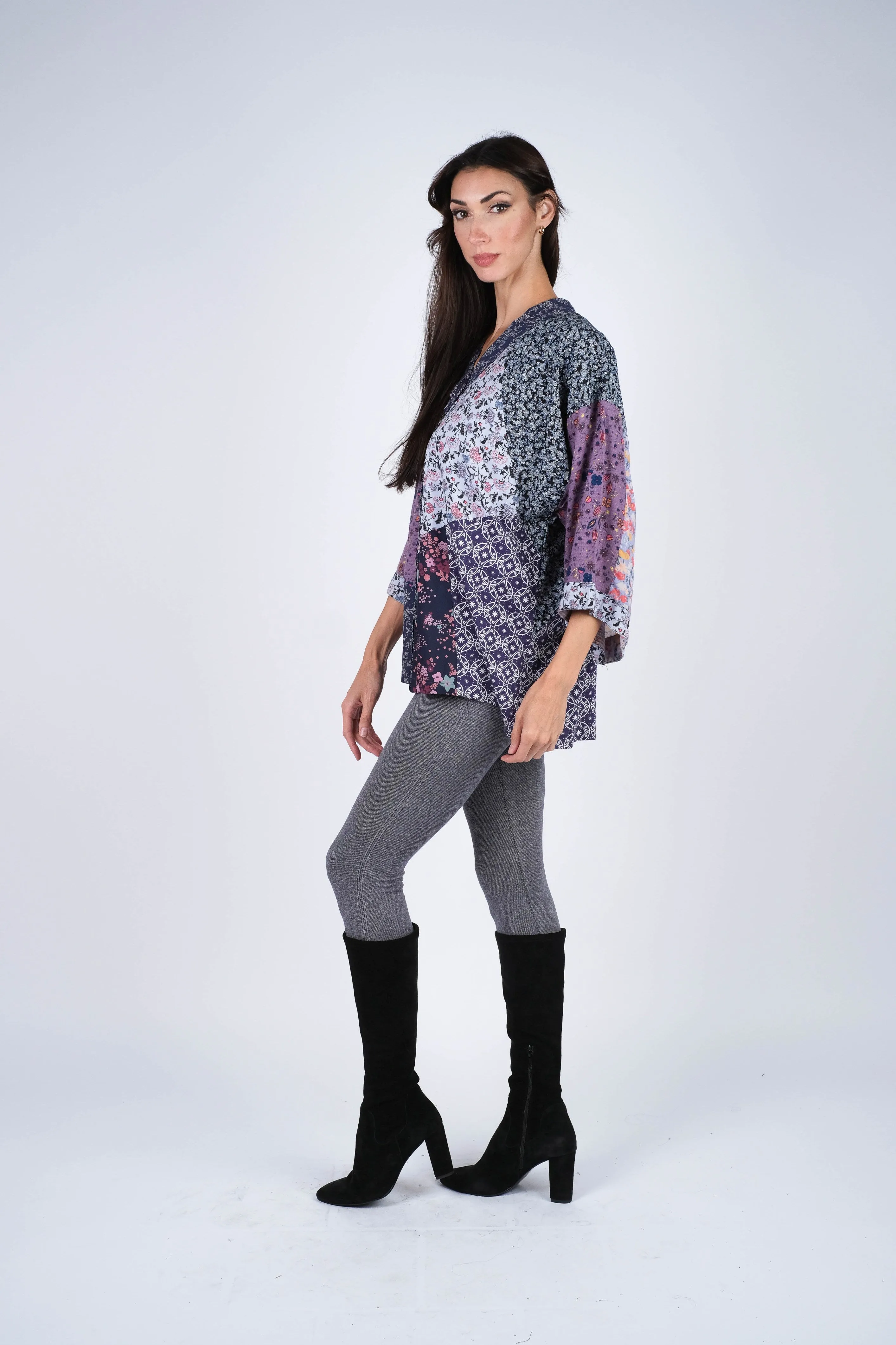 224634 Sacred Threads Patchwork Kimono