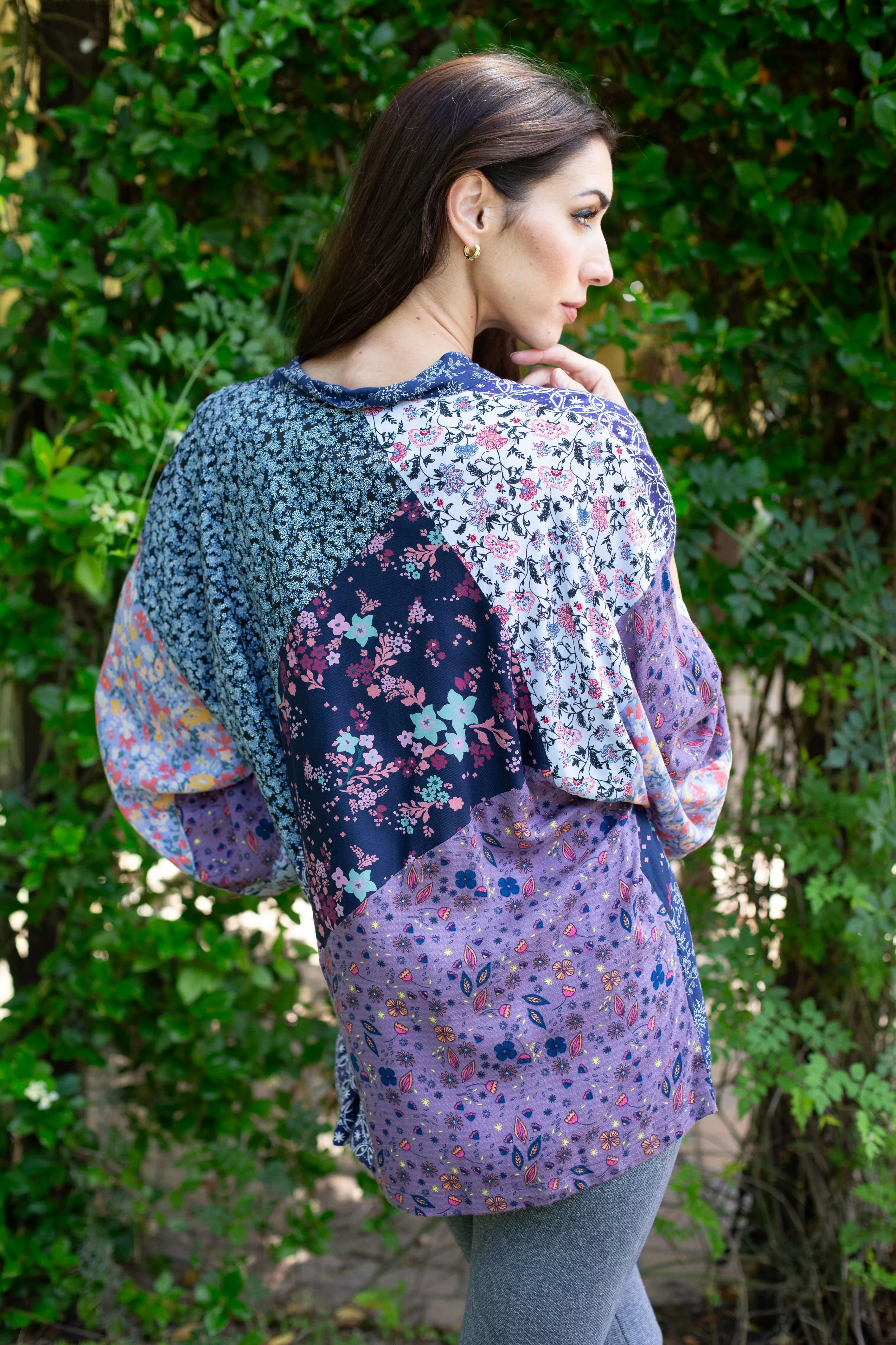 224634 Sacred Threads Patchwork Kimono