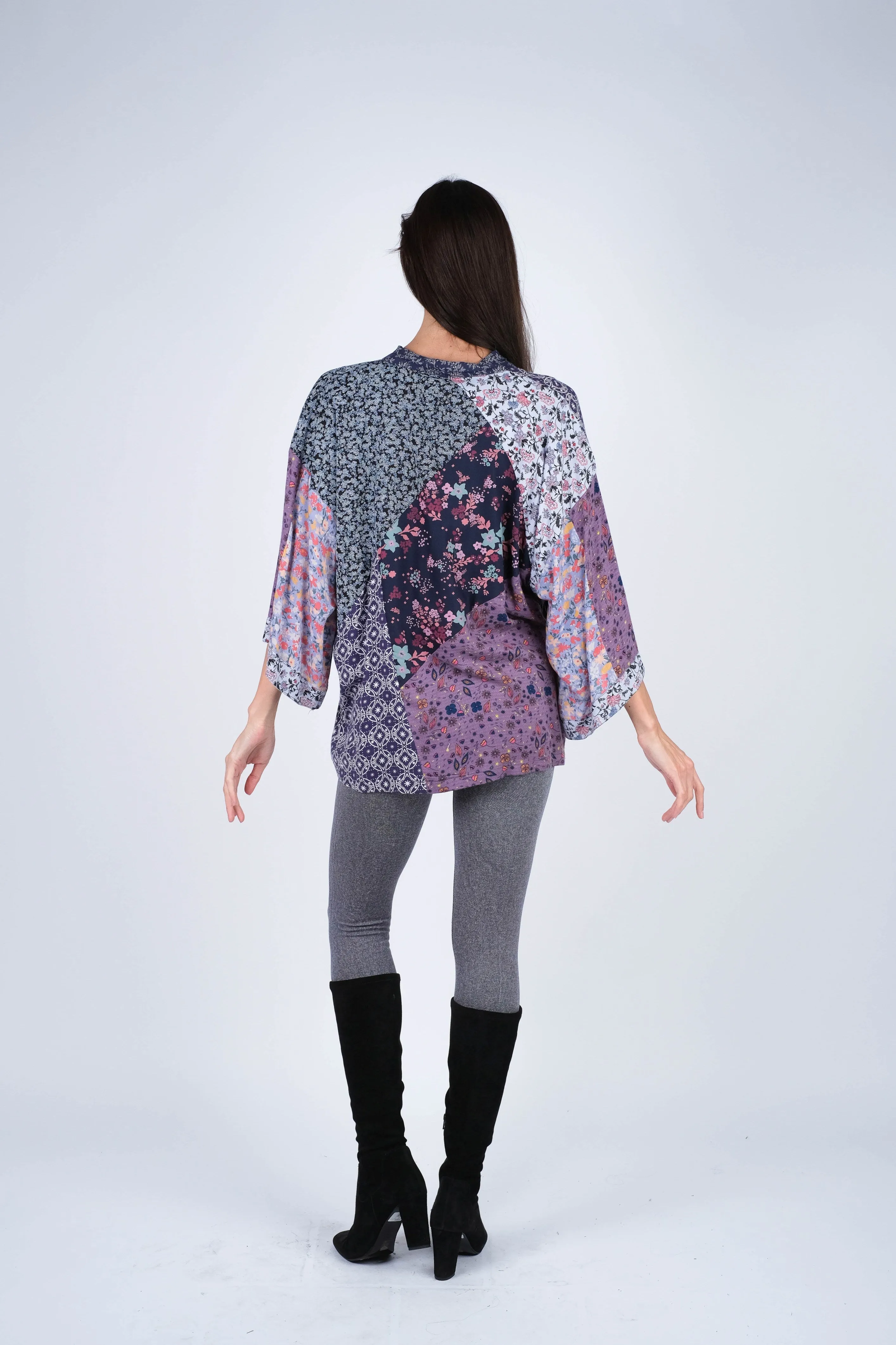 224634 Sacred Threads Patchwork Kimono