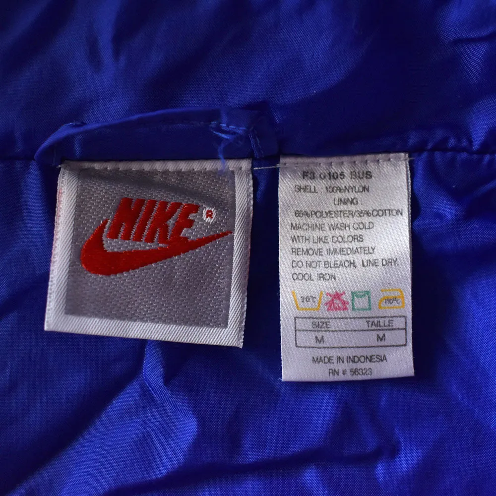 80’s NIKE ロゴ刺繡 裏地付き ナイロンジャケット 231204