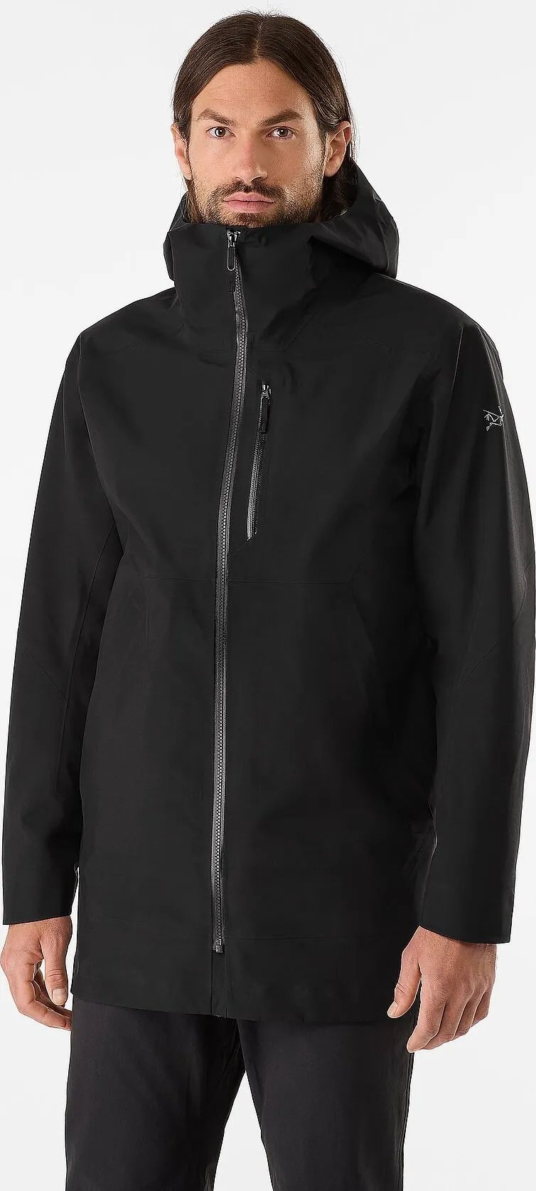 Arc&#x27;teryx Men&#x27;s Ralle Long Jacket Black | Buy Arc&#x27;teryx Men&#x27;s Ralle Long Jacket Black here | Outnorth
