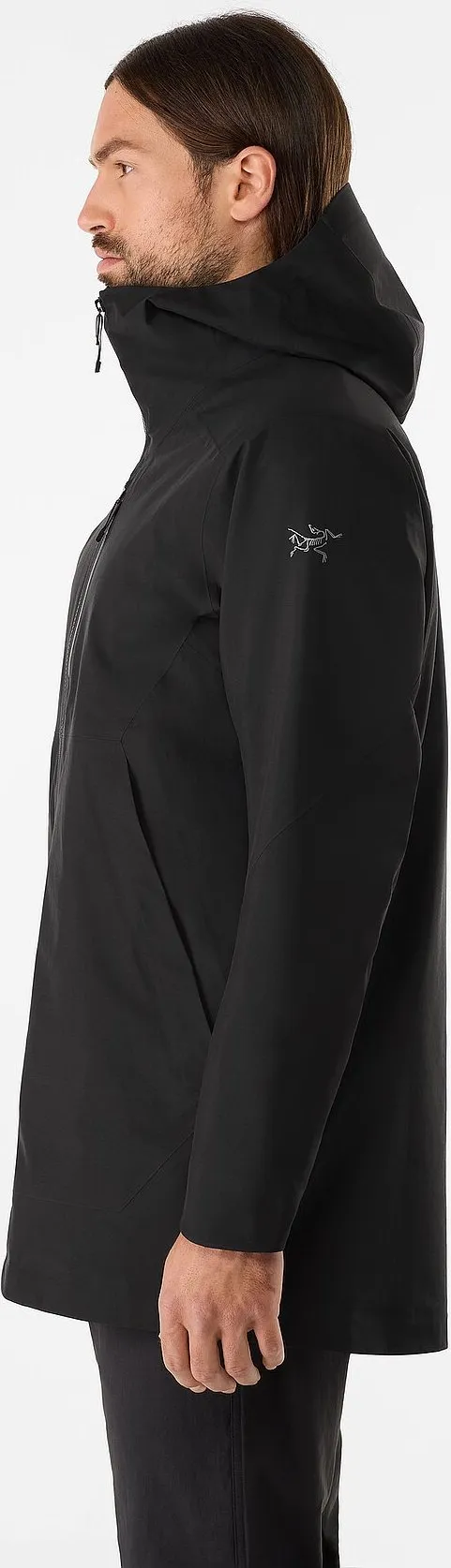 Arc&#x27;teryx Men&#x27;s Ralle Long Jacket Black | Buy Arc&#x27;teryx Men&#x27;s Ralle Long Jacket Black here | Outnorth