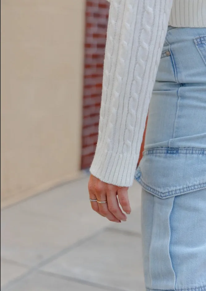 Baby Girl Cargo Jeans