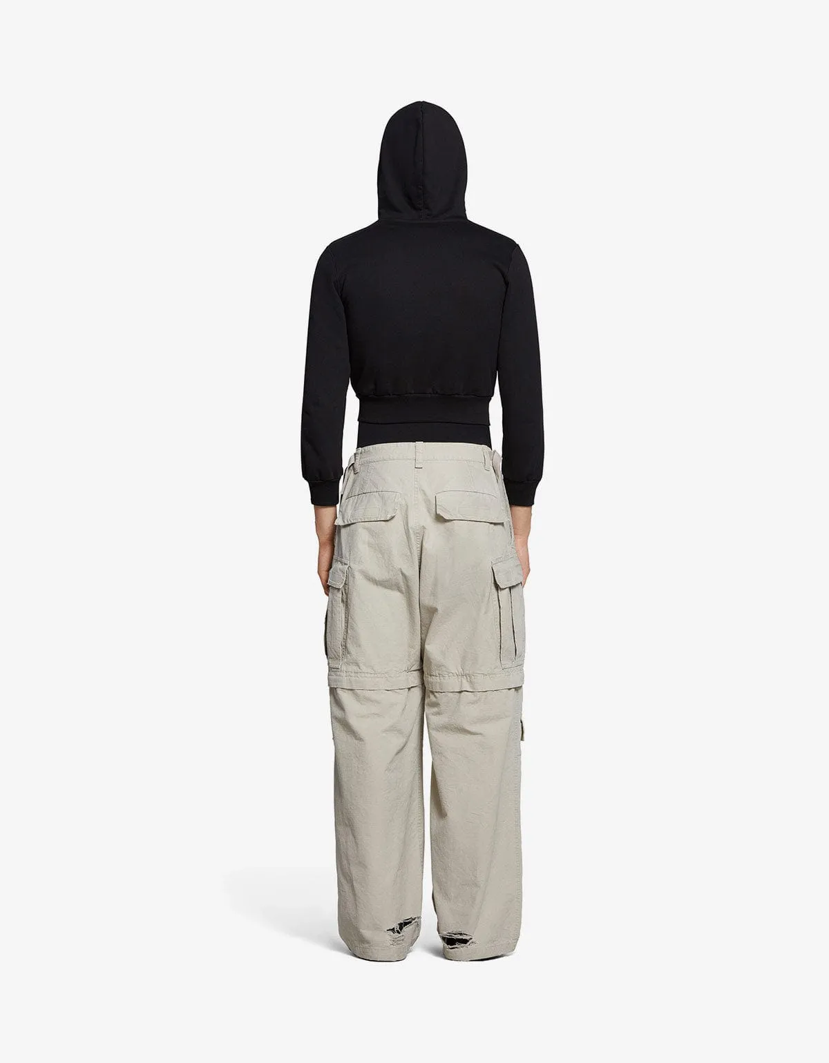 Balenciaga Beige Large Cargo Pants