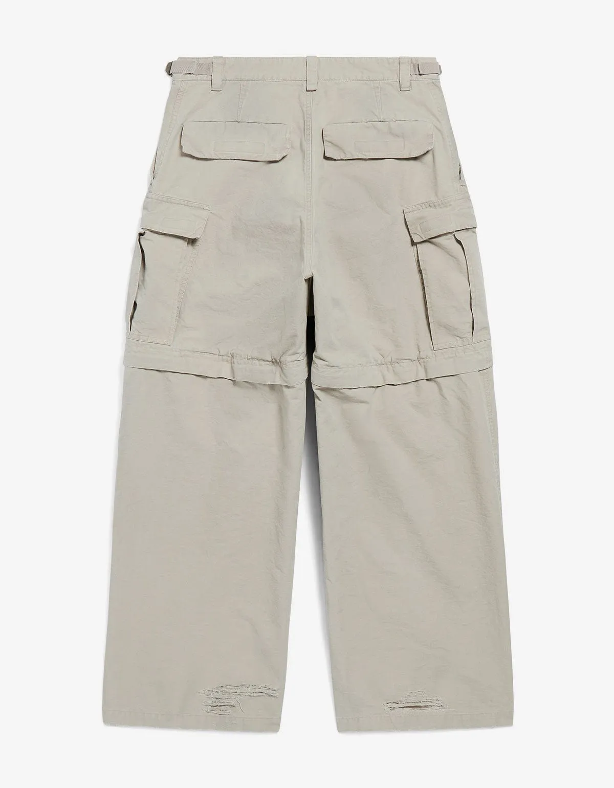 Balenciaga Beige Large Cargo Pants