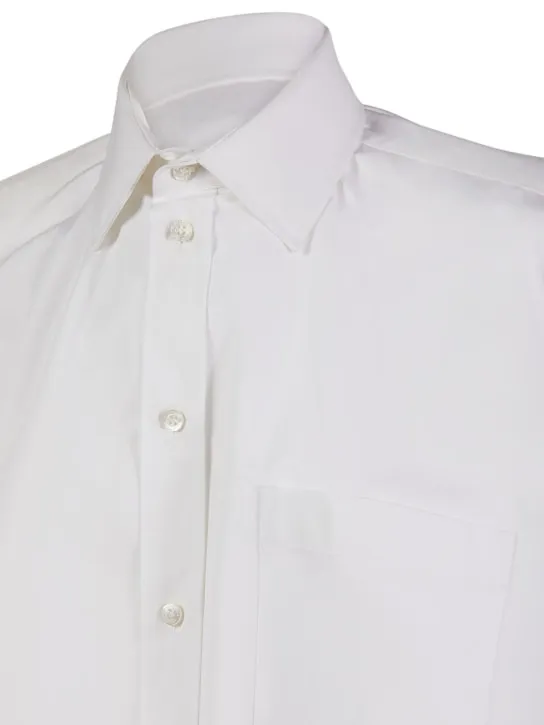 Balenciaga   Oversize cotton poplin shirt 