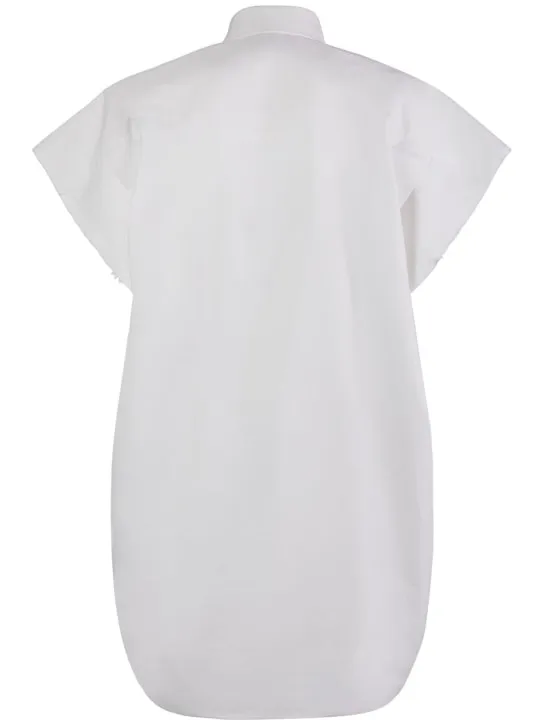 Balenciaga   Oversize cotton poplin shirt 