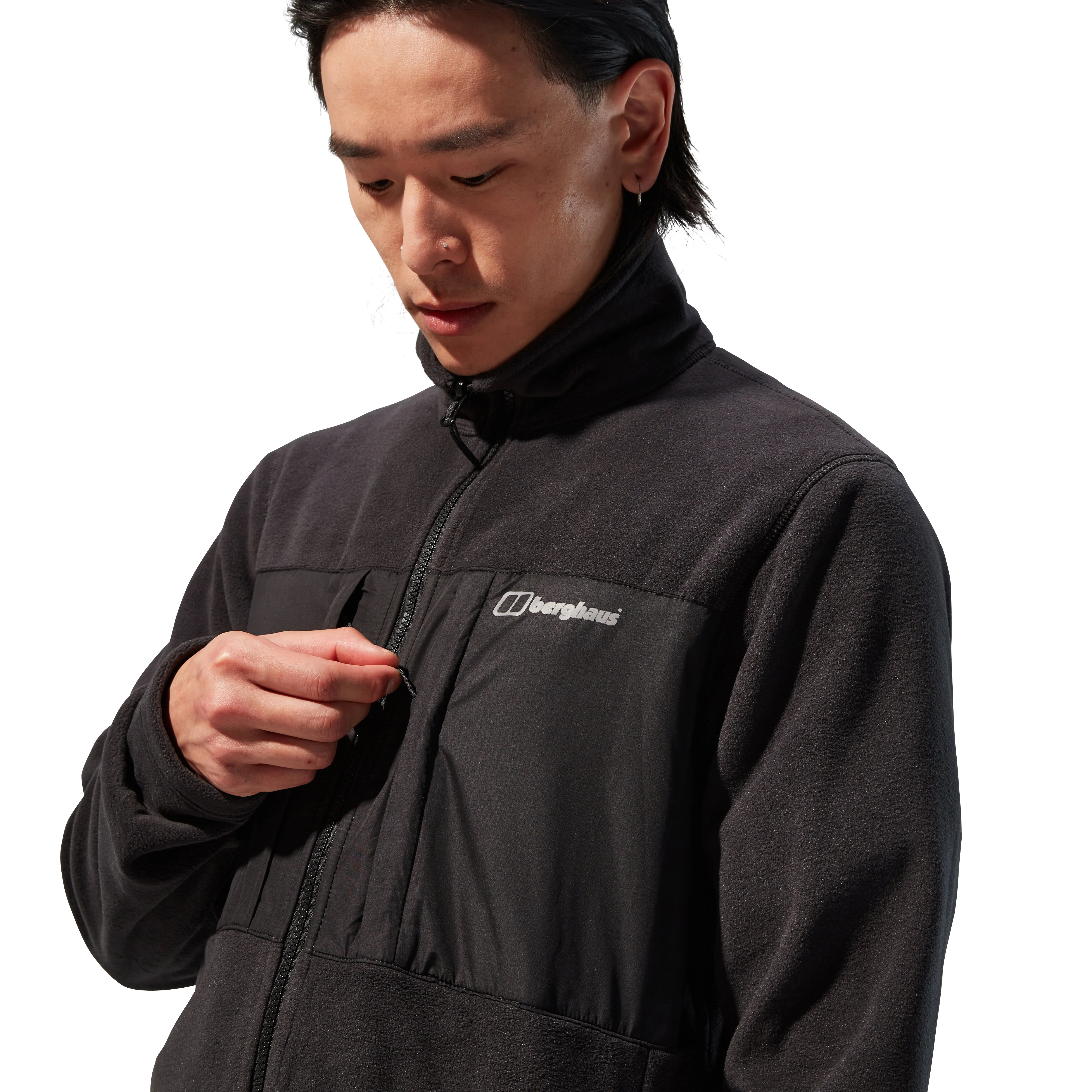Berghaus Mens Prism Guide InterActive Jacket Black/Black