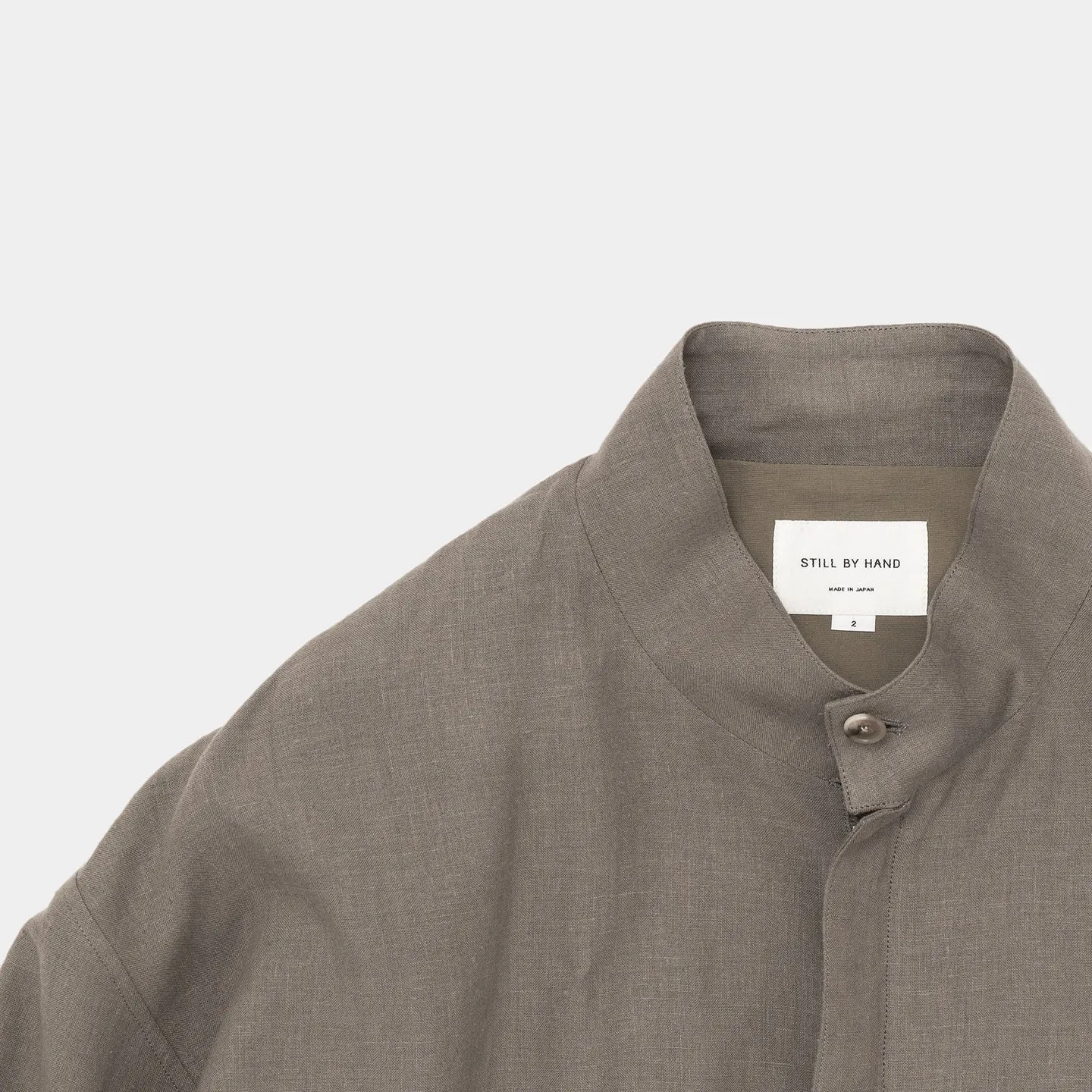 BL03233 PEACH SKIN LINEN BLOUSON