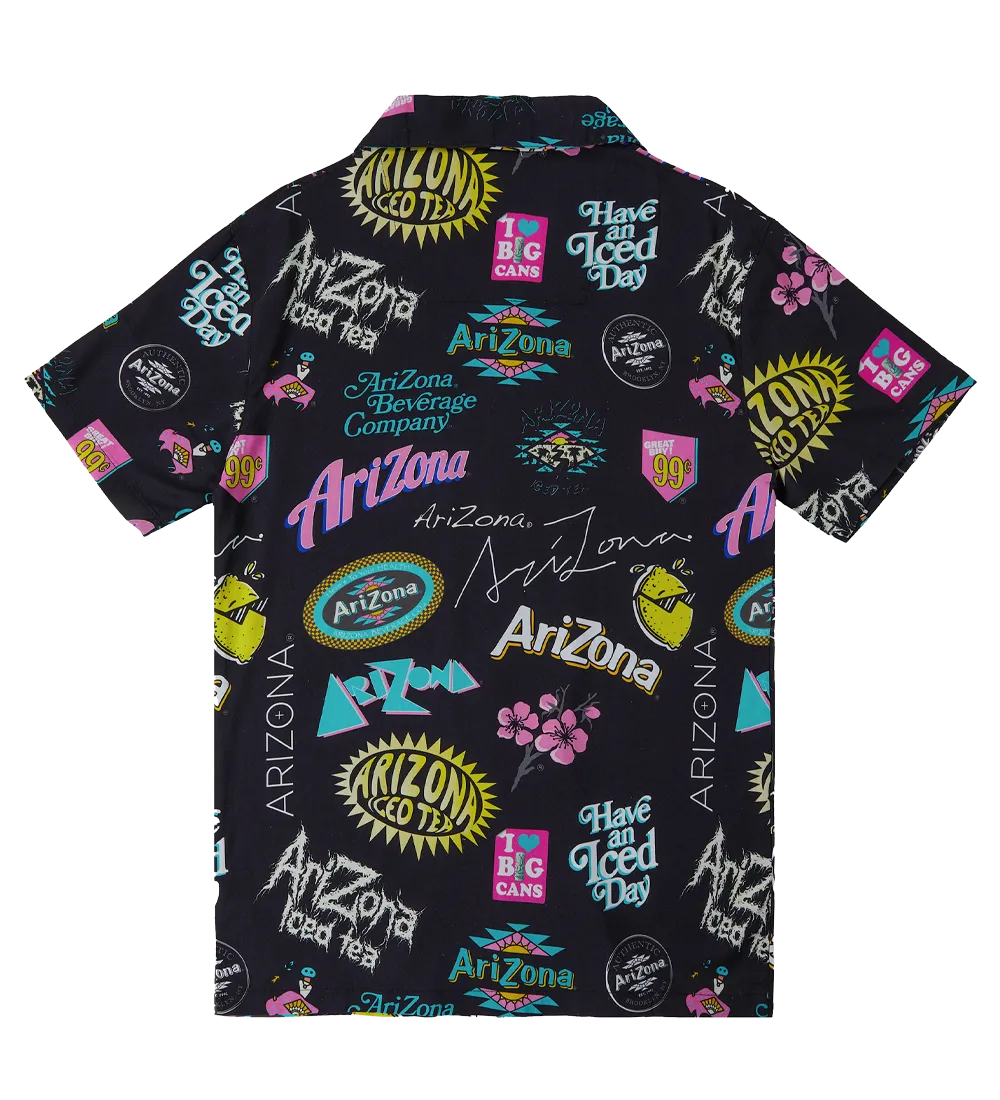 Black Logo Camp Shirt