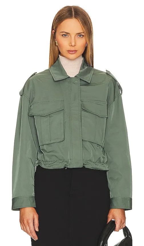 BLANKNYC Cargo Jacket in Green