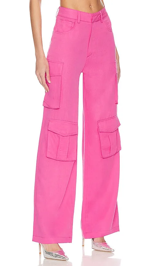 BLANKNYC Franklin Rib Cage Pant in Pink