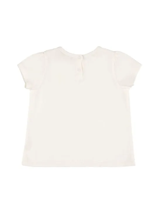 Bonpoint   Embroidered cotton jersey t-shirt 