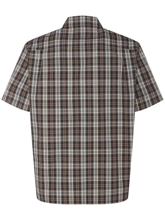 Bottega Veneta   Checked cotton shirt 