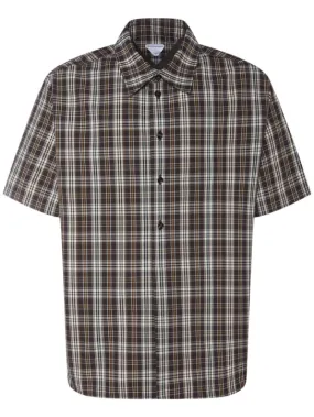 Bottega Veneta   Checked cotton shirt 