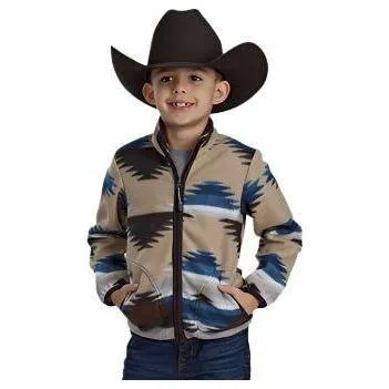 Boy's Roper Aztec Fleece Jacket 03-095-0250-6632