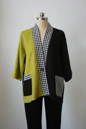 Calvin Linen Kimono Jacket 2711 S24