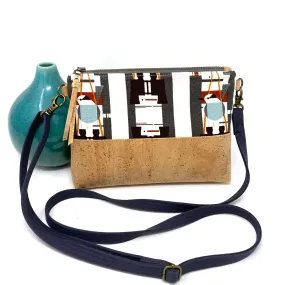 Charley Harper’ Who’s Watching Whom Organic and Cork Mini Crossbody