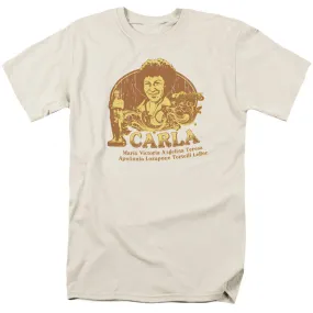 Cheers Carla Mens T Shirt Cream